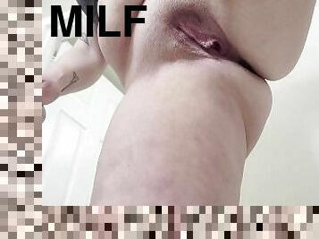 röv, storatuttar, masturbation, orgasm, kvinnligt-sprut, milf, leksak, sprut, ensam