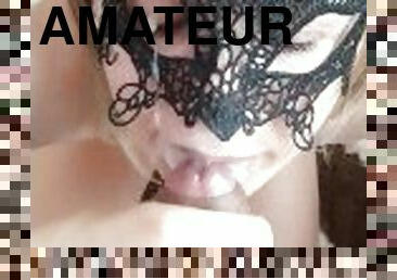 énorme, femme, amateur, fellation, ejaculation-sur-le-corps, pornstar, salope, point-de-vue, sur-le-visage, ejaculation