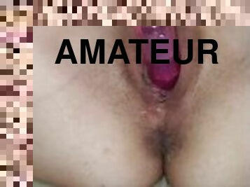 masturbation, fitta-pussy, amatör, mogen, brudar, knullande, ensam, vått, brunett, verklighet