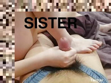 asiatisk, store-pupper, amatør, cumshot, handjob, pov, høyskole, familie, fantasi, søster