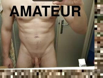 amateur, homoseksual, european, euro, solo, berotot, zakar, mengusik