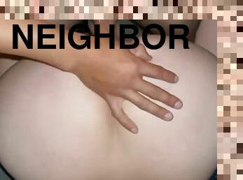 Big booty Latina fucking neighbor while husband at work