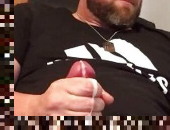 Solo Male Masturbation ~ Milking a thick pretty dick