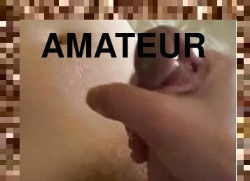 onani, amatør, cumshot, handjob