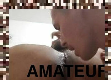 amador, interracial, gay, bolas, gay-adolescente, chupando