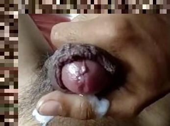 asia, amatir, handjob-seks-dengan-tangan-wanita-pada-penis-laki-laki, seorang-diri