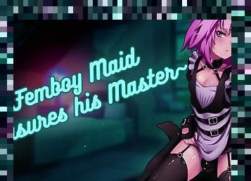 [ASMR] Femboy Maid Plays With Himself in Front of Master__ Moaning _ Intense _ NSFW _ Kissing _ Lewd