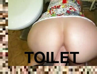 røv, amatør, anal, moden, milf, beskidt, toilet, røv-butt