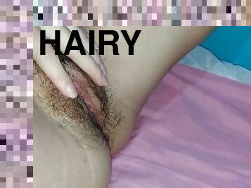 Cute Hairy Pink Pussy