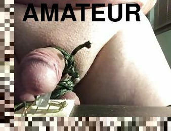 amatör, gay, bdsm, fetisch, ensam, smärta, bondage