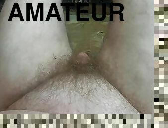 poilue, amateur, gay, maison, solo, bite