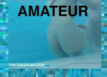 cul, gros-nichons, amateur, cam, voyeur, piscine, sous-leau