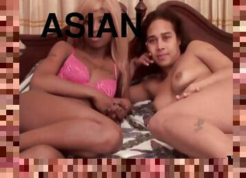 asiatique, gros-nichons, giclée, ébène, énorme-bite, interracial, ados, compilation, trio, double