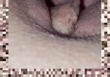 chatte-pussy, femme, amateur, énorme-bite, milf, maison, ejaculation-interne, couple, trio, double