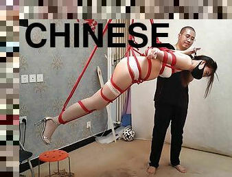Chinese Bondage - Yang Rui In Hair Pulling Suspension