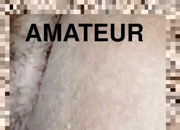 cul, poilue, chatte-pussy, amateur, anal, ébène, maison, ejaculation-interne, black, couple