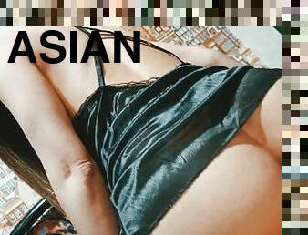 asiatisk, fru, amatör, anal, avsugning, milf, japansk, sprut, kåt, knullande