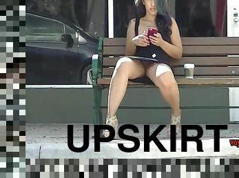 Nikki Brazil - Upskirt Wife # 2 & 3 Showing Off That Hot Latina Ass In A Tight Dress And Very Short Skirt!!! Hd 13 Min