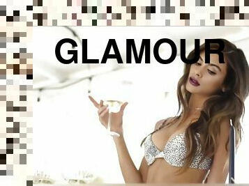 sozinho, morena, glamour