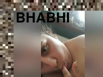 Today Exclusive- Desi Bhabhi Play With Her Big Boobs