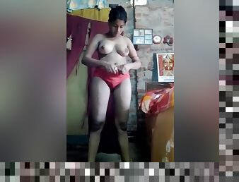 amador, indiano, webcam, engraçado, sozinho, morena