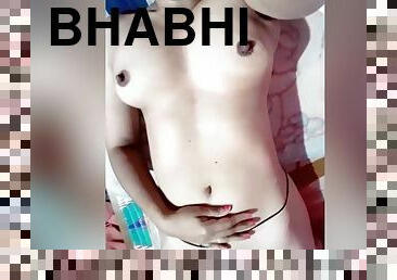 Today Exclusive- Bhabhi Record Her Nude Selfie Part 2