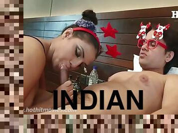 Indian Desi Big Boobs Girl Fucked In Hotel Banged In Both Holes Big Dick