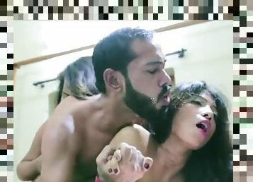 Indian MILFs threesome porn video