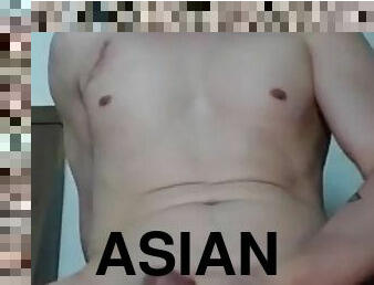 asiatique, masturbation, anal, ejaculation-sur-le-corps, ébène, jouet, hardcore, gay, branlette, bdsm