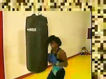 Ebony mixed boxing