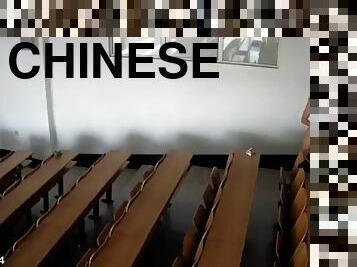 Fucked in the classroom of the Chinese university