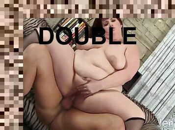 cul, gros-nichons, grosse, chatte-pussy, énorme-bite, milf, belle-femme-ronde, double, sur-le-visage, juteuse