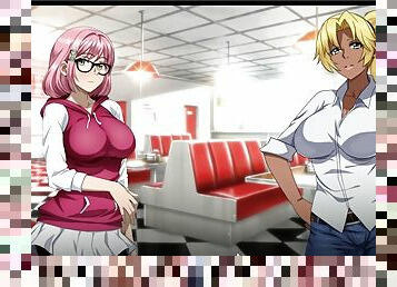 Futa Fix Futanari Hentai Game PornPlay Ep.1 she is late again due to masturbation