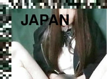 asiático, masturbación, orgasmo, colegiala-schoolgirl, amateur, japonés, travesti, bragas, webcam, uniforme