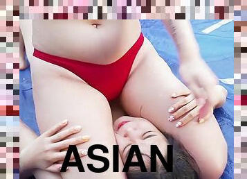 azjatyckie, basen, fetysz, koreańskie
