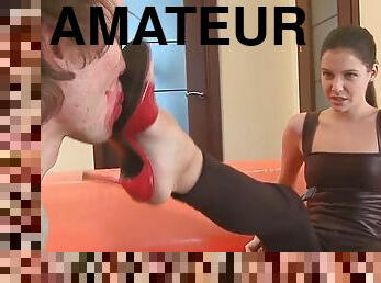 russe, maigre, amateur, bdsm, esclave, salope, bas, fétiche, maîtresse, humiliation