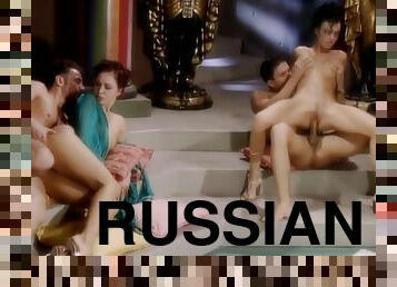 russe, anal, fellation, vintage, sexe-de-groupe, chevauchement, italien, par-voie-orale