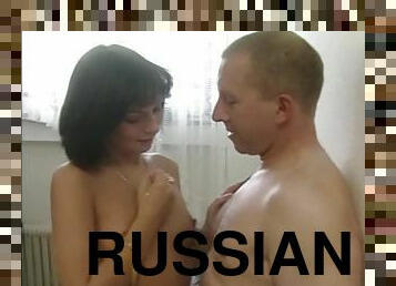 Russian Mature Kitchen Quickie