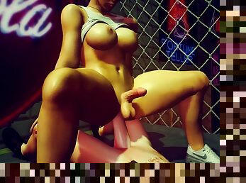 My Lovely 3D Shemale Cartoon Sex