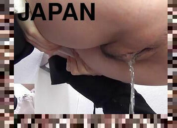 asiatique, vieux, pisser, public, écolière, ados, japonais, cam, espion, voyeur