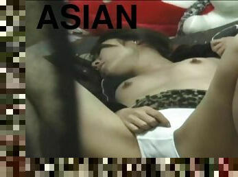 asian beauty seen rubbing