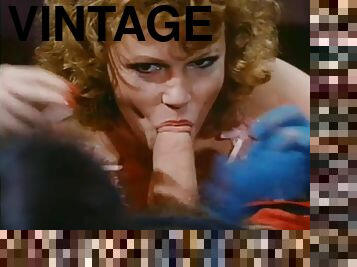 Hot vintage blowjob scene