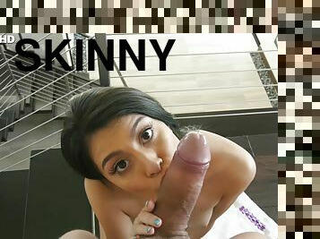 skinny latina babe Kira Adams hot porn video clip