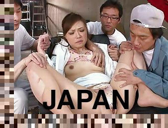 orgie, ejaculation-sur-le-corps, jouet, japonais, gangbang, ejaculation-interne, sexe-de-groupe, double, pénétrante