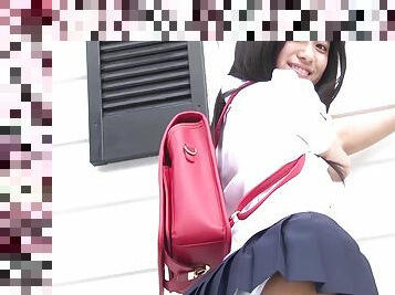 アジアの, 学究, パンティー, ランジェリー, フェティッシュ, ホワイト, 制服