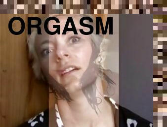 Masturbation and orgasm on faces compilation