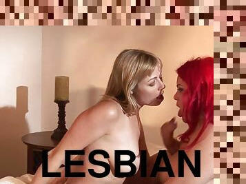Two chubby lesbians - hot porn video