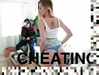 Remember guys! Girls don't like video gamers. They cheat on them.