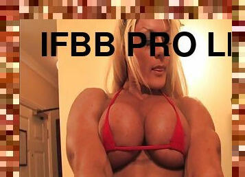 IFBB Pro Lisa Cross Naked Oil