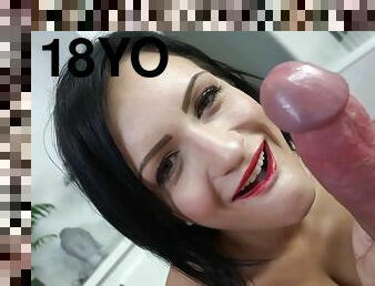 Cum Load-in-her-mouth-great-point of view-scenehd - male milk